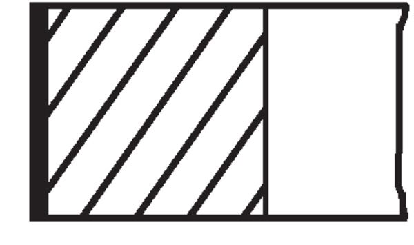 Zestaw pierścieni tłoka do Mercedesa, 001 RS 11131 0N0, MAHLE w ofercie sklepu e-autoparts.pl 